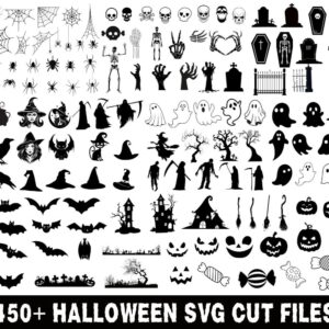 450+ HALLOWEEN SVG Bundle, Halloween Svg And png, Halloween Cut Files For Cricut, Halloween Clipart, Halloween Png Bundl