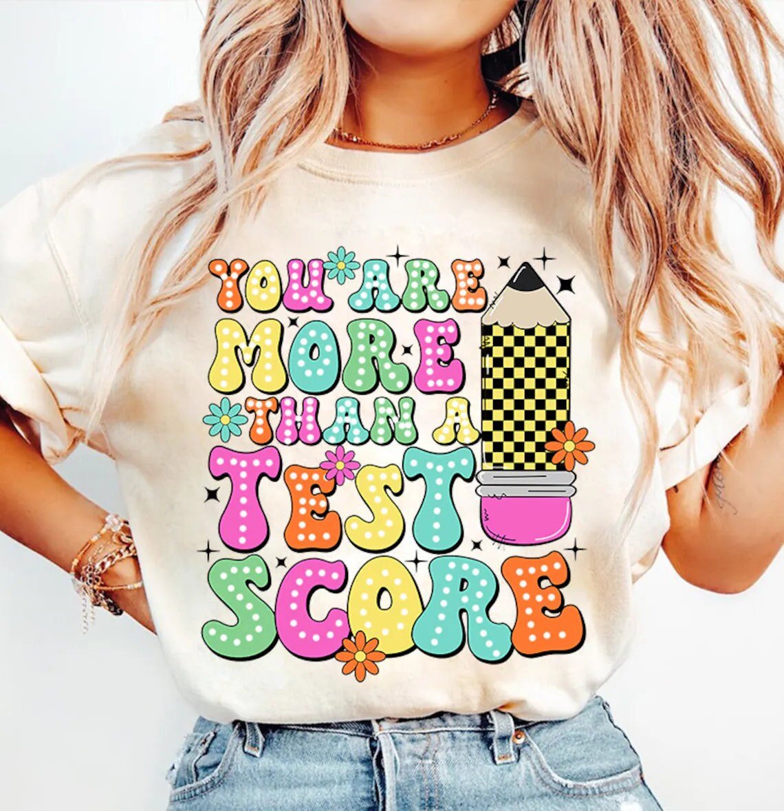 You're More Than a Test Score PNG, You Got This Test Day PNG, Funny Test Day Exam Digital Download, Rock The Test, Testi