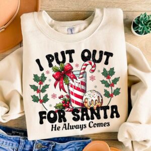 I Put Out For Santa Png, Funny Christmas Png, Funny Christmas Sublimation Design, Merry Christmas Png , Funny Christmas