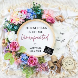 Pregnancy Announcement Digital Baby Announcement Instant Social Media Reveal Idea Neutral Baby Announcement Religious Sc