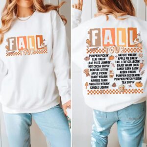 Retro Fall Tour Png, Fall Vibes PNG, Retro Dalmatian Fall Shirt Png, Autumn Tour Png, Autumn Shirt, Autumn Sublimation D