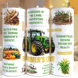 Farmer life 20oz Skinny Tumbler Sublimation Designs, Farmer life PNG File Digital Download,Farmer life PNG, Farmer life