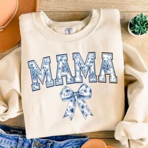 Mama Chinoiserie Coquette PNG, Mama Coquette Bow Png, Mama Varsity Sublimation Design download, Retro Mama png, Mama Png