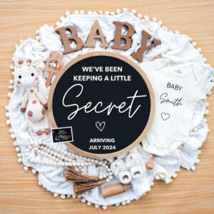 Pregnancy Announcement  Digital Baby Announcement  Gender Neutral Social Media Reveal  Keeping a Secret  Gender net