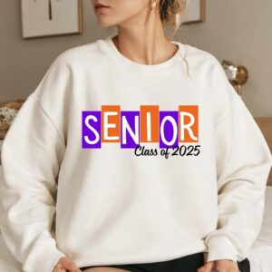 Senior 2025 PNG, Retro Graduation PNG, Sublimation Design, Digital Download Png, High school Senior Shirt Design, Class