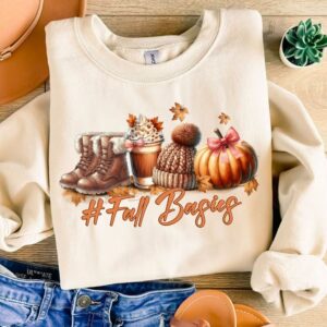 Fall Basics png, Fall png, Autumn png, Coffee fall png, Fall Autumn Shirt, Retro fall png, Fall Sublimation, Coquette pu