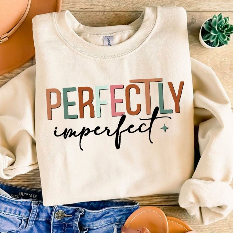 Perfectly Imperfect SVG, Bible Verse Png, Religious Png, Retro Faith Png, Christian Cross, Praying Mama Png, Faith Chris