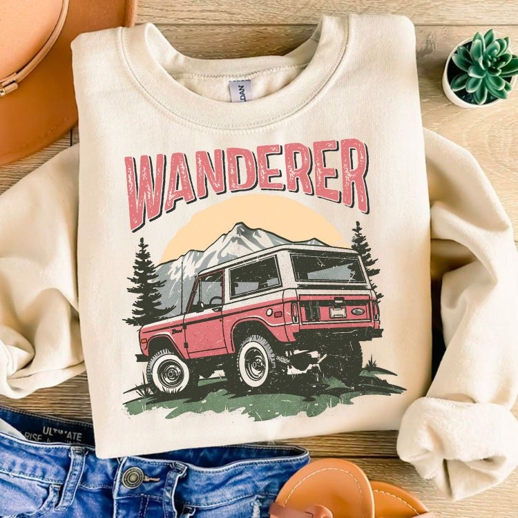 Adventure sublimation PNG | Wanderer png | Retro shirt design | Nature sublimation | Instant download | VIntage camping