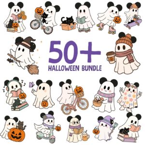 Halloween Mikey Mouse Mega Bundle Bundle Png, Retro Halloween Png Bundle, Fall Png Bundle, Spooky Vibes Png, Trick Or Tr