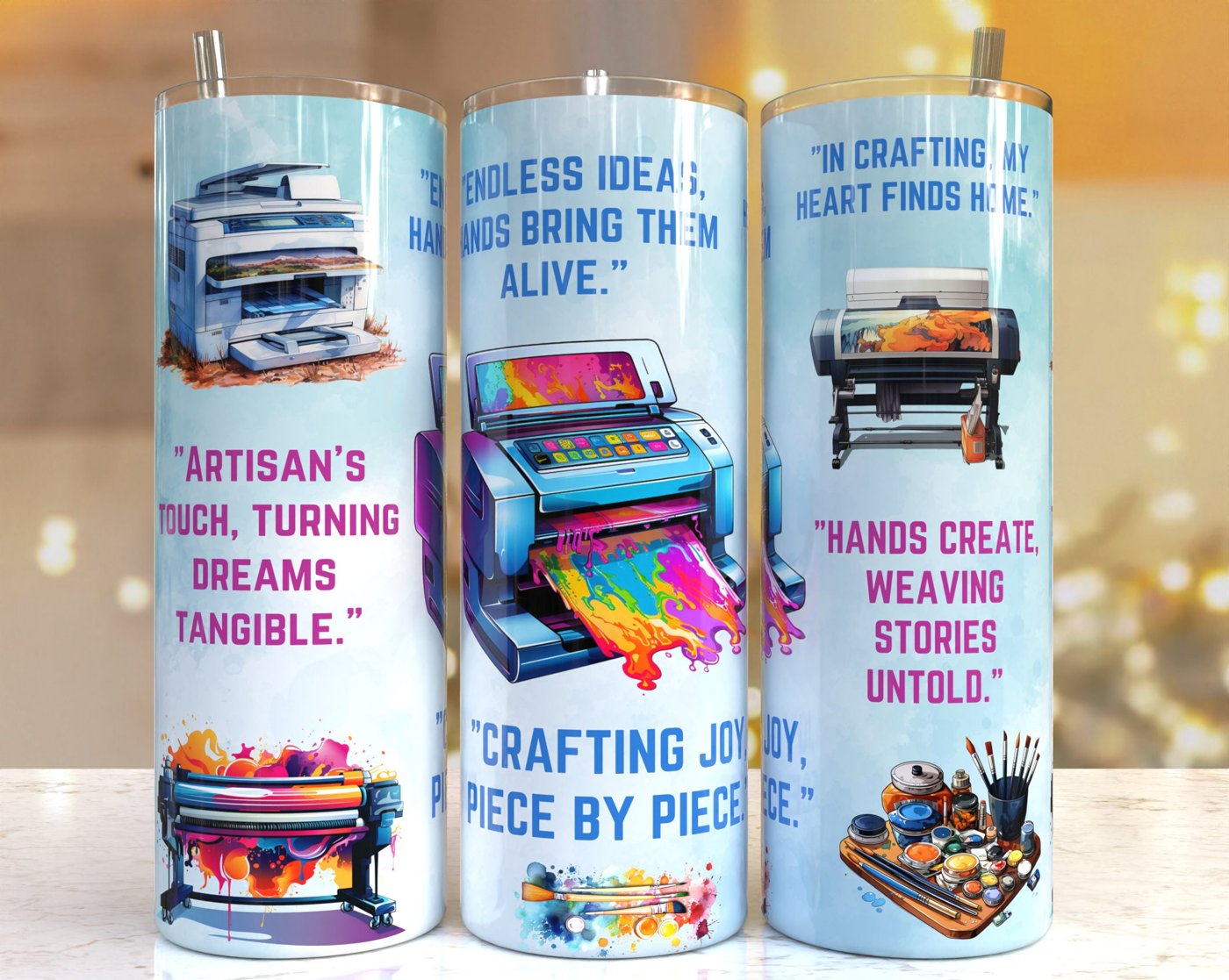 Crafter life 20oz Skinny Tumbler Sublimation Designs, Crafter life PNG File Digital Download,Crafter life PNG, Crafter l