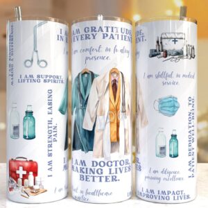 Doctor life 20oz Skinny Tumbler Sublimation Designs, Doctor PNG File Digital Download, Doctor tumbler png, doctor tumble