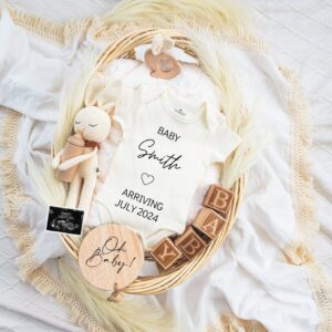Digital Pregnancy Announcement / Pregnancy Reveal / Social Media / Gender Neutral / Facebook / Instagram / Boho / Person