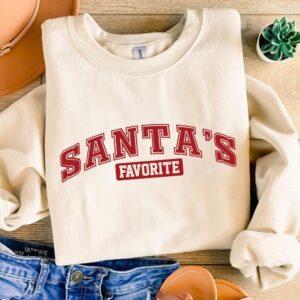 Santa's Favorite SVG, Santa's Favorite PNG, Christmas Varsity SVG, Christmas Gifts, Cut Files For Cricut,Svg, Png, Chris