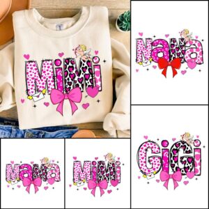 Valentine Mama coquette png, Valentine png, Mama Valentine png, Valentine coquette Png, Mama png, Valentines day png, Va