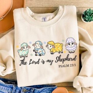 Lord is my shepherd PNG Sublimation, Inspirational Png, Religion Png, Faith Based Png, Bible Verse Png, Religious Shirt,