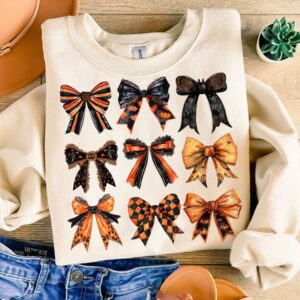 Coquette bow Halloween Png, Halloween png, Girly Halloween png, Spooky Season Png, Halloween Vibes Png, Tshirt Sublimati