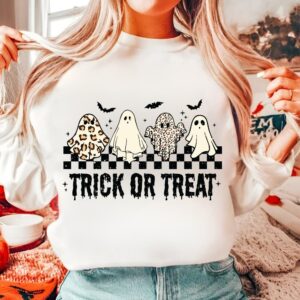 Retro Trick or treat Png, Halloween png, Girly Halloween png, Spooky Season Png, Halloween Vibes Png, Aesthetic Png, Hal