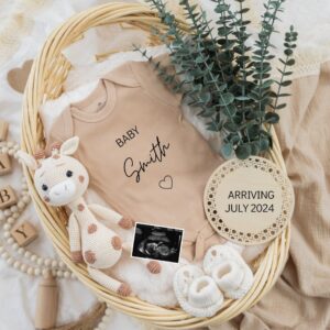 Boho Digital Pregnancy Announcement / Pregnancy Reveal / Social Media / Gender Neutral / Facebook / Instagram / Boho / P