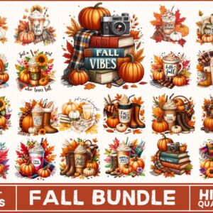 Fall Sublimation png Bundle, Print File, Fall Sublimation Design, Autumn png, Autumn Vibes, Fall Vibes Png, Digital Down
