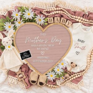 Mother's day Digital Pregnancy Announcement, Gender Neutral Editable Template, Floral Baby Announcement, Personalized ba
