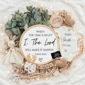Digital Pregnancy Announcement / Pregnancy Reveal / Social Media / Gender Neutral / Facebook / Instagram / Boho / Person