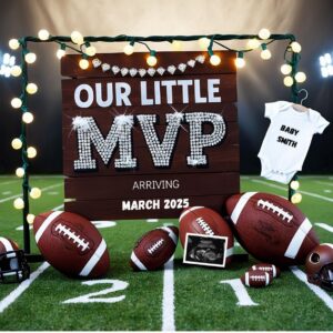 Game Pregnancy Announcement Digital Baby Announcement Autumn Gender Neutral Gender Reveal Boy Social Media Reveal Fall/