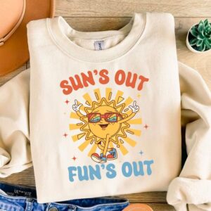 Sun's out fun's out Png, Summer Vibes PNG, Digital Download Png, Bright Doodle, Lake Days Png, Summer Vibes png, Beach V
