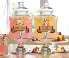 Printable Yellow bear wini poh Party Drink Label, Hundred Acre Wood Party Beverage Label, Perfect for any birthday party
