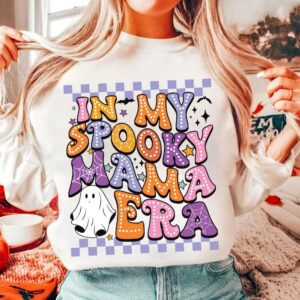 In my spooky mama era Png, Fall Vibes Png, Fall Pumpkins Sublimation, Fall Autumn Png, Fall Season Png, Halloween Png, S