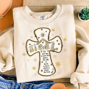 Jesus Christmas Png, Christmas Cross Png, Nativity Scene Png, Bible Verse Png, Christian Christmas Png, Digital Download