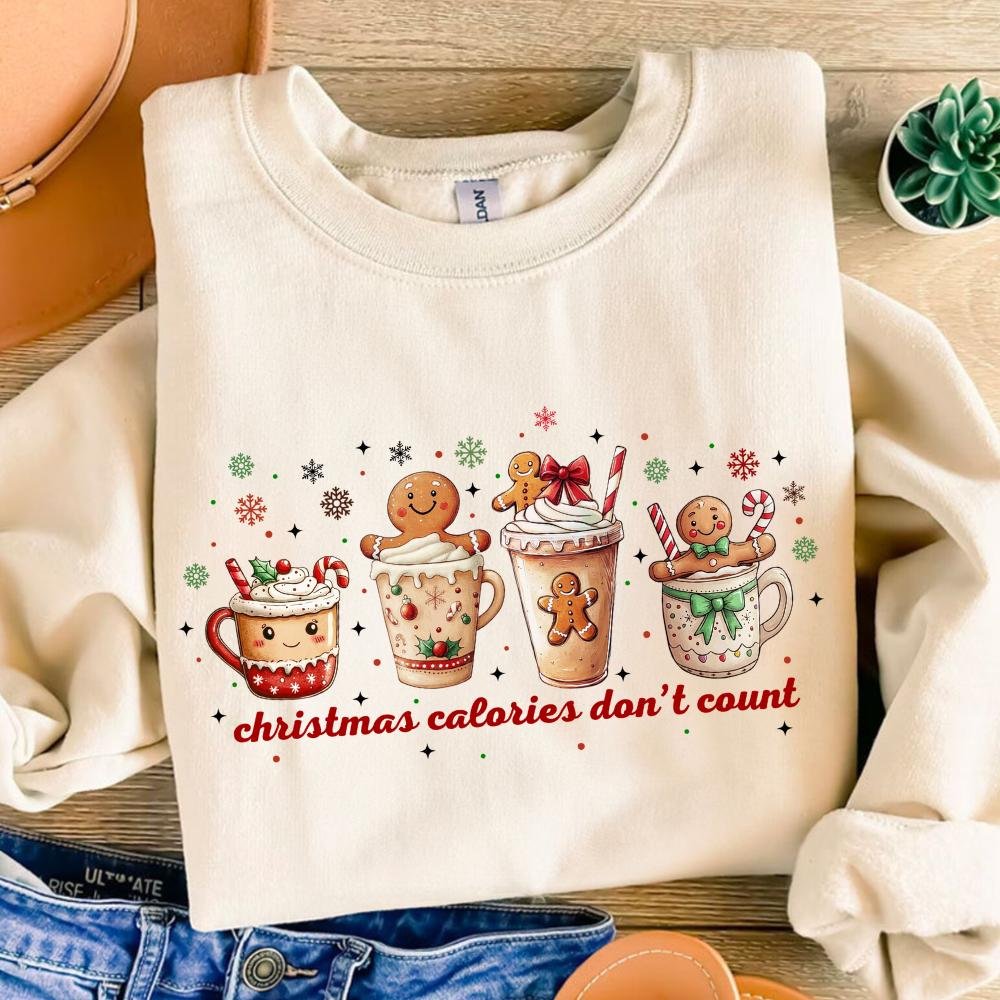 Christmas calories don't count png, Gingerbread Coquette Bow PNG, Toddler Christmas PNG, Retro Christmas coffee png, Chr