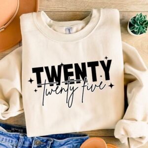 New Year 2025 PNG Happy New Year 2025 Era Retro Trendy Shirt Designs Sublimation, new year party tshirt