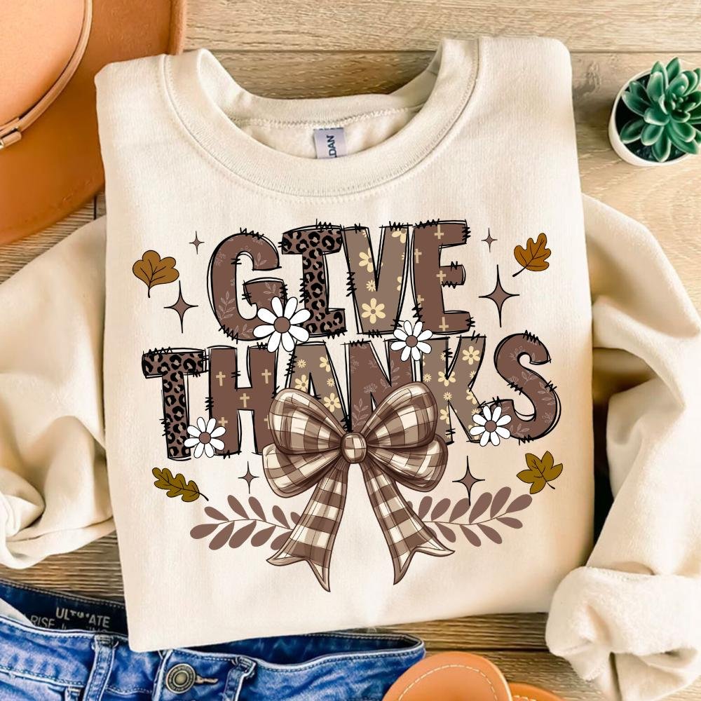 Give thanks png,Thankful png,fall coquette bow png,thanksgiving png,Jesus png, Jesus doodles png,trendy fall coquette, f