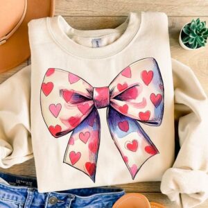 Valentine bow png, Valentine Coquette Png, Valentine's Day, Love Png, Sublimation Designs, Retro Valentine Png, Valentin