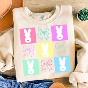 Easter peeps PNG, Happy Easter png, PNG, Easter Brushstroke png, Girls Easter Png, Bunny Ears, Bunny Bow Png