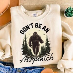Retro don't be an assquaich Png, Retro graphic for sublimation and DTG printing - Funny t-shirt design , Retro tshirt pn