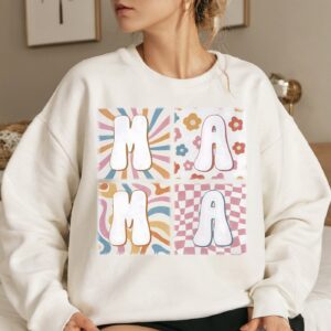 Mama retro, Mothers day retro png, Sublimation Design, Mama Png Design Download, Retro Mama png