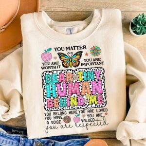 Retro Dear Tiny Humans Behind Me Png, Teacher Appreciation png, Inspirational Teacher PNG, Retro Teacher, Custom Teacher