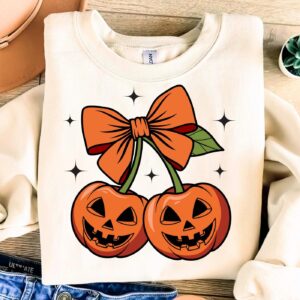 Fall Pumpkin Bow png, Fall Pumpkin Png, Autumn png, Coquette Fall png, Pumpkin Spice, Pumpkin Lace png, Ditsy Floral Fal