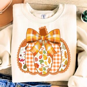 Fall Pumpkin png, Fall Pumpkin Png, Autumn png, Coquette Fall png, Pumpkin Spice, Pumpkin Lace png, Ditsy Floral Fall pn