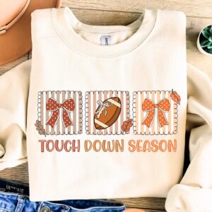 Touch Down Season png, Fall Pumpkin Png, Autumn png, Coquette Fall png, Pumpkin Spice, Pumpkin Lace png, Ditsy Floral Fa