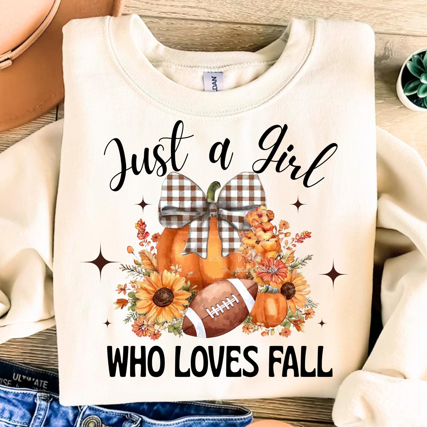 Just a girl who loves fall png, Fall Pumpkin Png, Autumn png, Coquette Fall png, Pumpkin Spice, Pumpkin Lace png, Ditsy