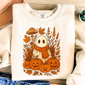Fall ghost png, Fall Pumpkin Png, Autumn png, Coquette Fall png, Pumpkin Spice, Pumpkin Lace png, Ditsy Floral Fall png,