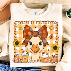 Fall Goose png, Fall Pumpkin Png, Autumn png, Coquette Fall png, Pumpkin Spice, Pumpkin Lace png, Ditsy Floral Fall png,