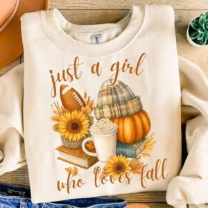 Just a girl who loves fall png, Fall vibes Png, Autumn Season png, retro fall png, Fall design, Fall Autumn Shirt, Fall