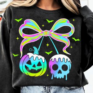 Skull Coquette bow pumpkin Png, Drip Spooky Vibes Png, Halloween Scary Shirt Design, Halloween Ghost Neon Png, Boo Ghost
