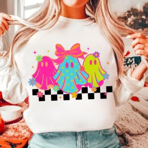 Neon Halloween Boo Png, Drip Spooky Vibes Png, Halloween Scary Shirt Design, Halloween Ghost Neon Png, Boo Ghost Coquett