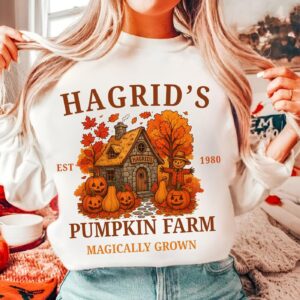 Hagrid's Pumpkin farm Png, Fall Png, boho floral Pumpkin, Thanksgiving png, Autumn png, Fall shirt, Pumpkins, boho png