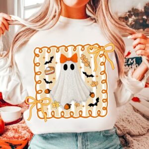 Fall Boo coquette Png, Fall Png, boho floral Pumpkin, Thanksgiving png, Autumn png, Fall shirt, Pumpkins, boho png lace