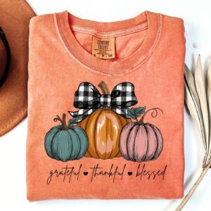 Grateful Thankful Blessed Png, Autumn Svg, Christian Shirt Women, Thankful Grateful Blessed Svg, Thankful Svg, Thanksgiv